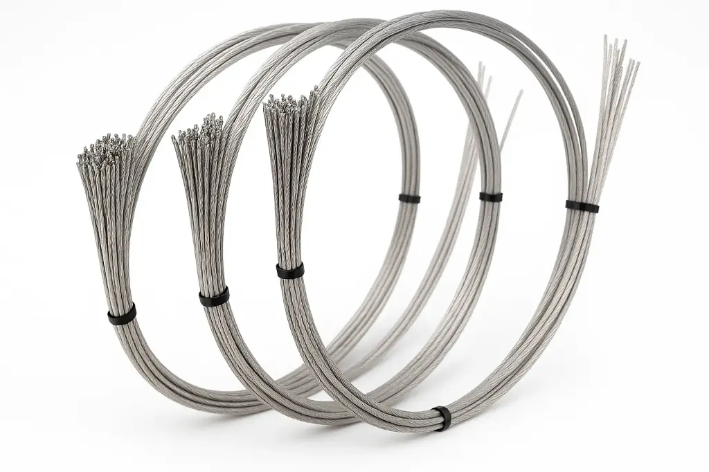 Galvanised Pre-Looped Baling Wire (5 Packs (125kgs), 17')
